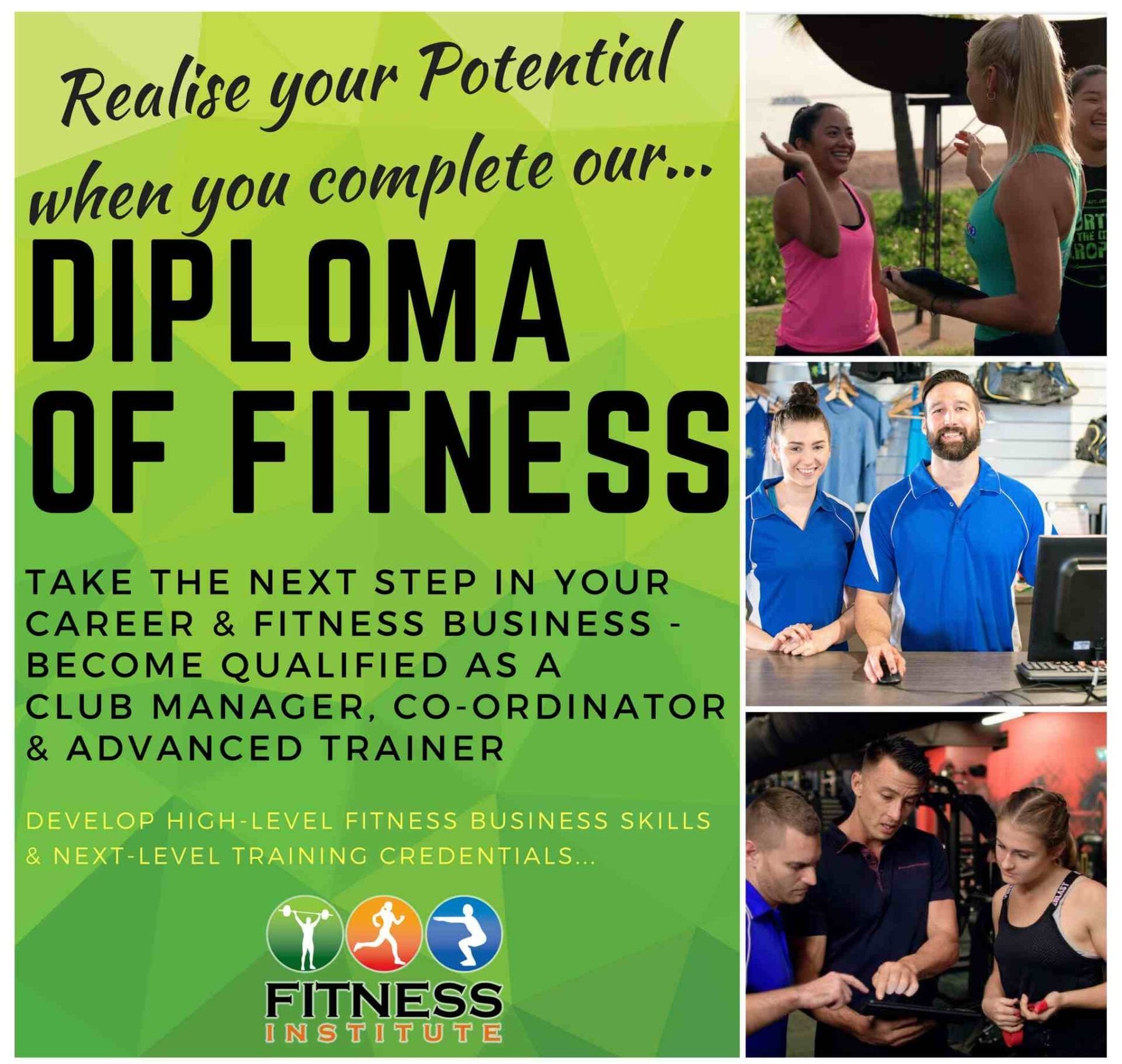 Fitness Institute Diploma of Fitness