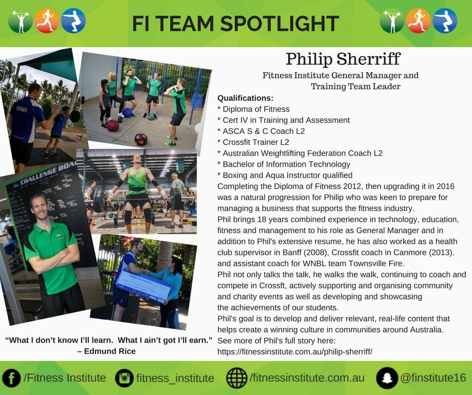 Philip Sherriff Fitness Institute