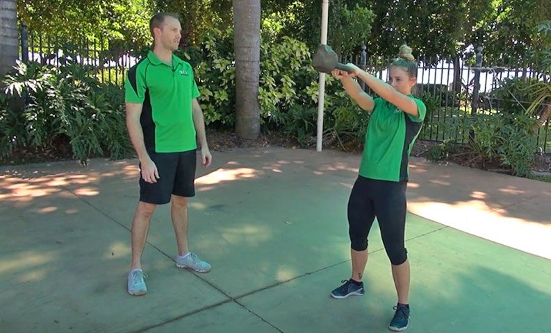 Russian Kettlebell Swings