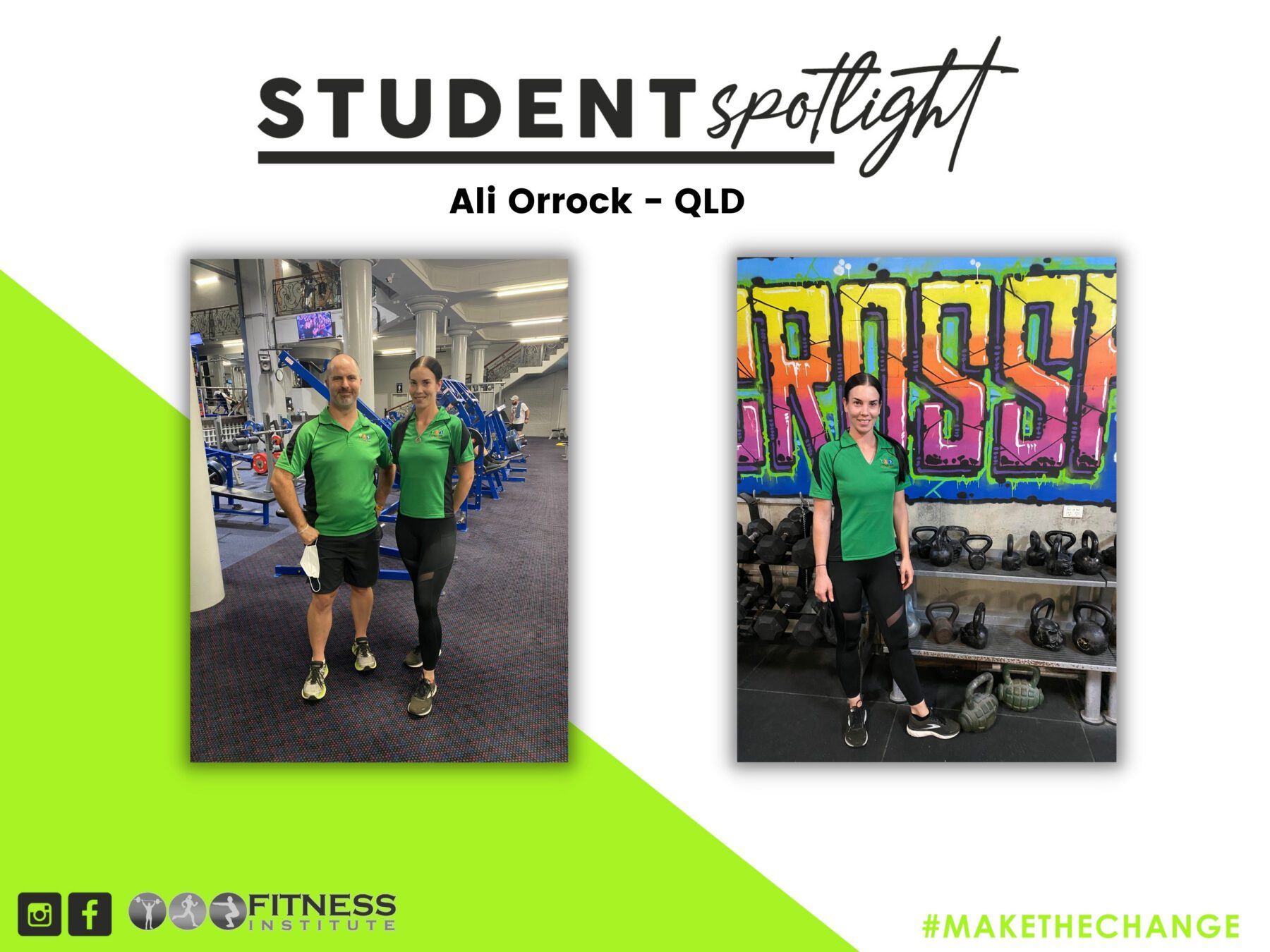Student Spotlight - Ali Orrock