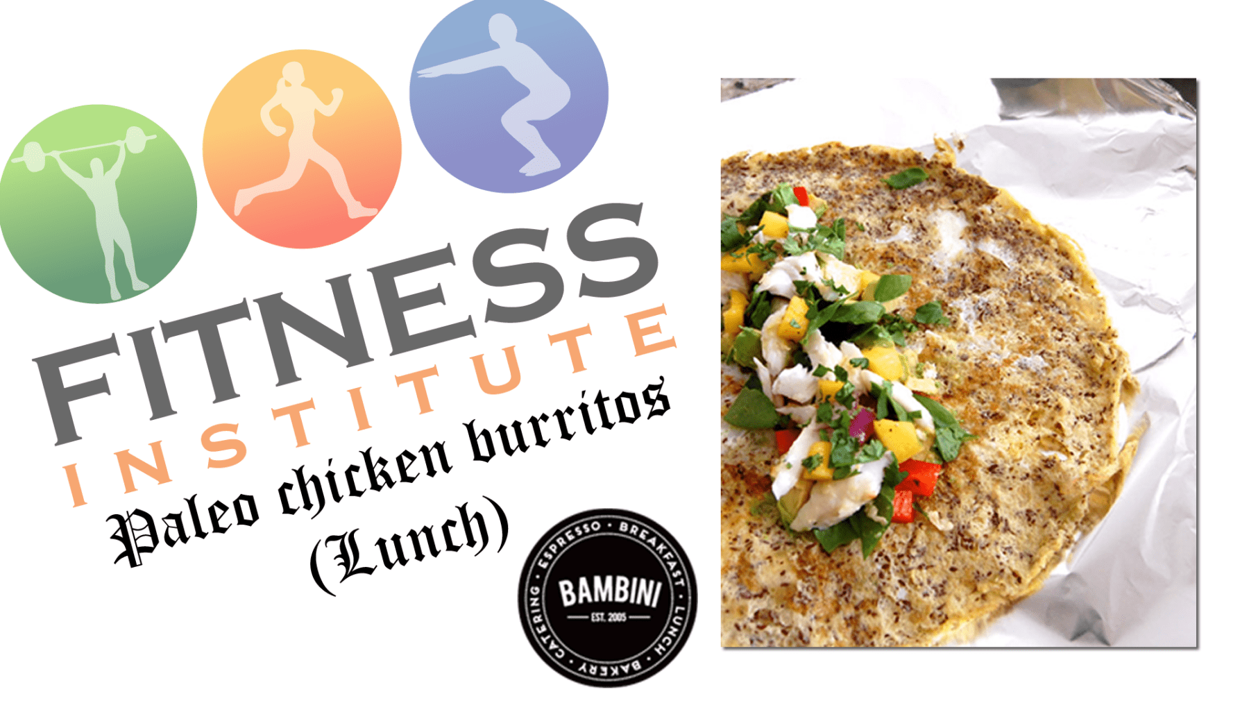 Paleo Chicken Burritos