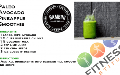 Paleo Avocado Pineapple Smoothie – cooking demo