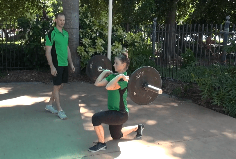Barbell Lunge