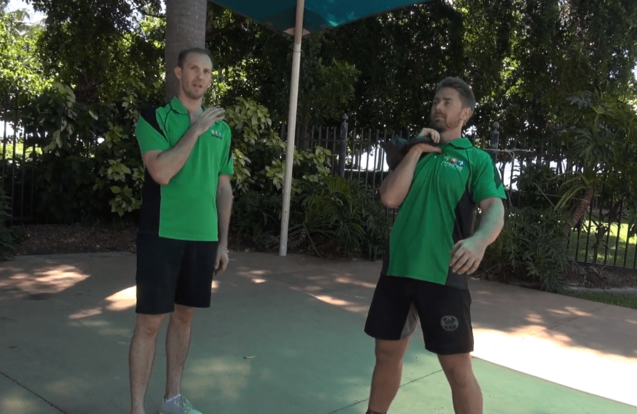 Hang Kettlebell Clean