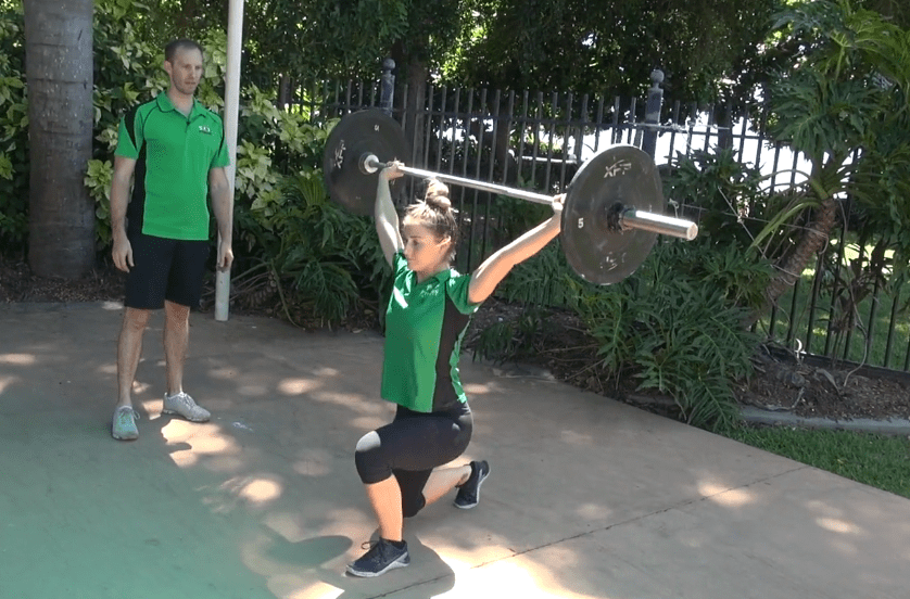 Overhead Lunge