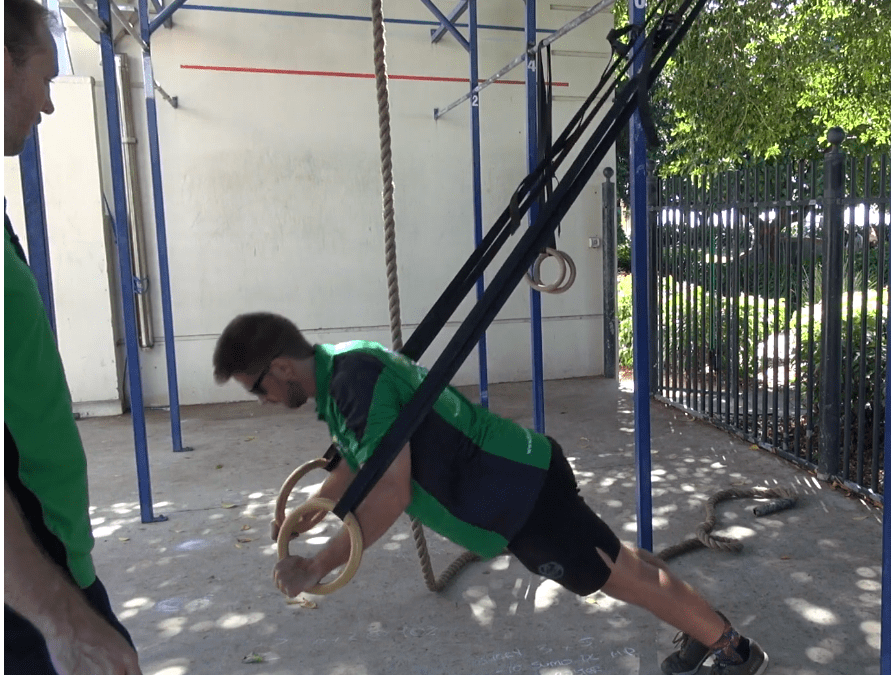 Ring Push Ups