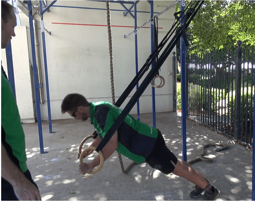 Ring Push ups